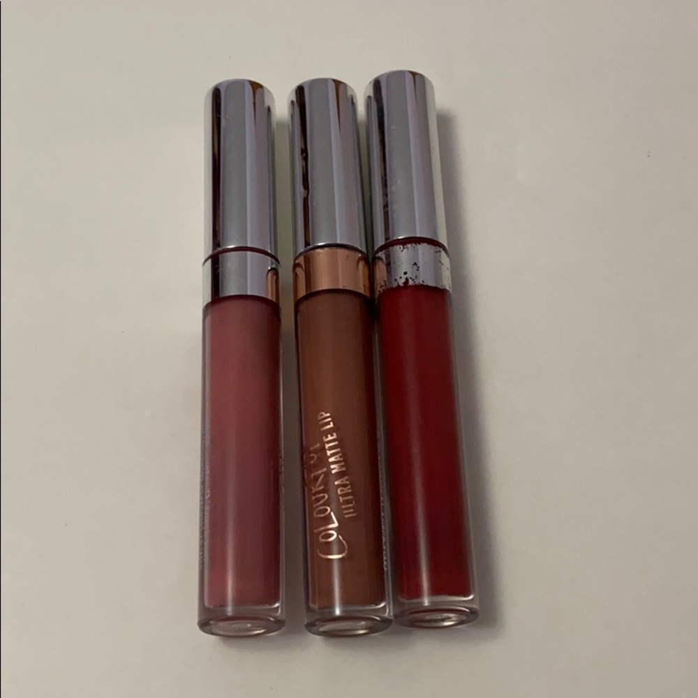 Colourpop ultra matte lip 3 total
